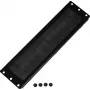 Rockstable kabelių pravedimo panelė su šepetėliu - juoda - 276 mm - 73 mm - 10 mm - 180 g (RS19-CEBM)