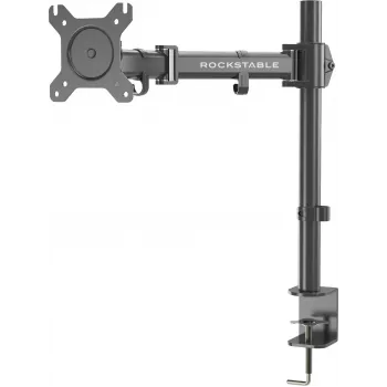 Rockstable RS-MM002 Vieno Monitorio Stalo Laikiklis - Spaustuvas/Grommet - 8 kg - 13-32 col. - VESA 75x75/100x100 - Juodas