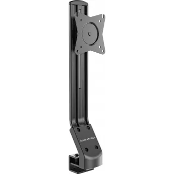 Rockstable RS-MM004 Advanced Single Monitor Mount - Desk Clamp / Grommet Mount - 8 kg - 33 cm (13 inch) - 81,3 cm (32 inch) - 100 x 100 mm - Black