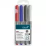 PICA-MARKER Pica Permanent-Pen 1.0mm Assorted with Instant-White-Pen