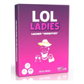 Anzen LOL LADIES - Lachenverboten partijinis kortų žaidimas