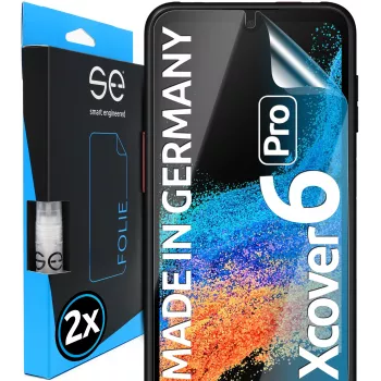 smart.engineered se 3D ekrano apsauga, skirta Samsung Galaxy XCover 6 Pro, 2 vnt. pakuotė