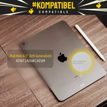 SMART.ENGINEERED se GLASFOLIE Apple iPad mini 6 (8.3) Grūdinto stiklo ekrano apsauga