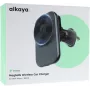 ALKAYA Breeze MagSafe belaidis automobilinis įkroviklis juodas (CR-50010)