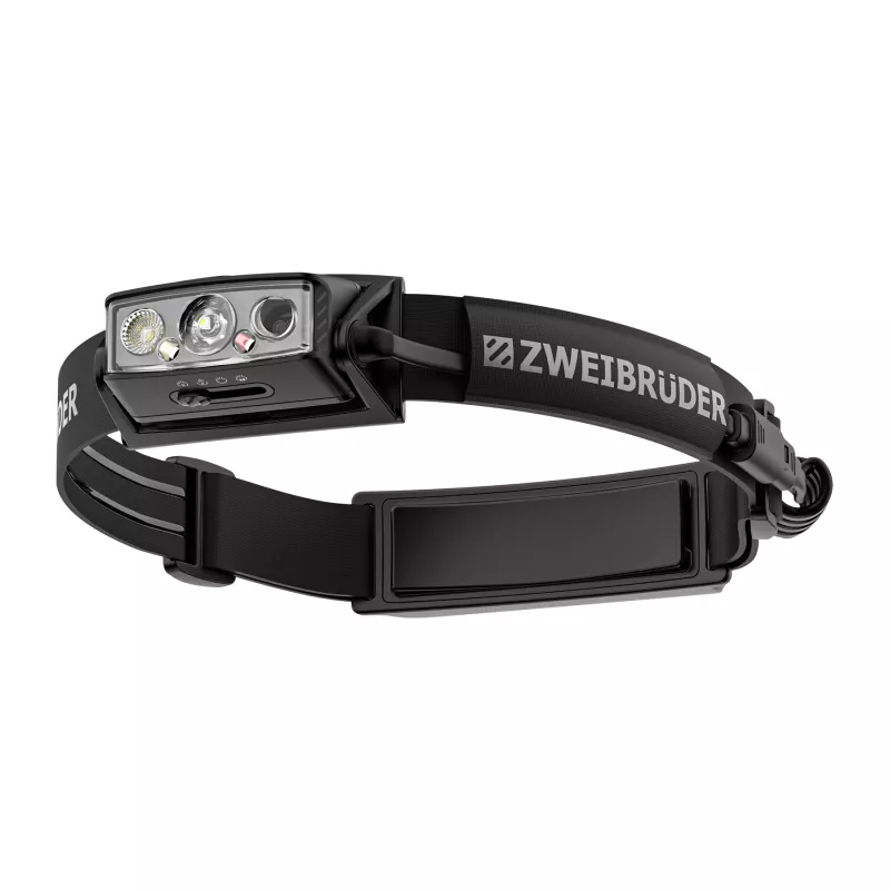 Zweibrüder ZB9H LED įkraunamas priekinis žibintas 2000 liumenų USB-C