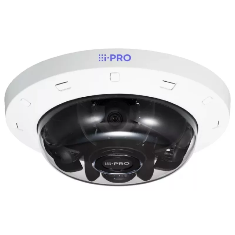 I-PRO tinklo daugiasensorinė kamera S-Series 4x4MP 30fps 2.9-7mm AI IK10 IP66/67 Outdoor