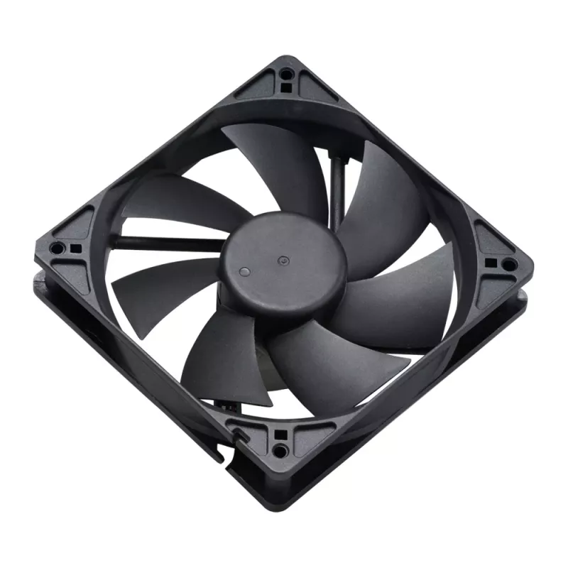 Akasa 12cm Black Fan - 17,5 dB - Black