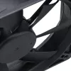 Akasa 12cm Black Fan - 17,5 dB - Black