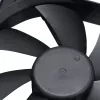 Akasa 12cm Black Fan - 17,5 dB - Black