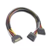 Akasa AK-CBPW05-30 SATA Power Splitter Cable 30 cm Black