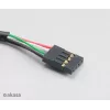 Akasa AK-CBUB06-60BK Vidinė į Išorinę USB 2.0 Laidą, 60 cm, Juoda
