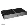 Akasa Tesla T Fanless NUC Case - Black - UCFF - USB