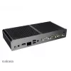 Akasa Tesla T Fanless NUC Case - Black - UCFF - USB