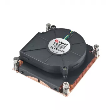 Akasa Intel 1U All Copper Active Cooler with PWM Blower Fan for LGA 2011 (Xeon MP)