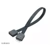 Akasa AK-CBLD01-20BK Flexa RGB LED ilginimo laidas 0,2 m juodas