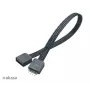 Akasa AK-CBLD01-20BK Flexa RGB LED ilginimo laidas 0,2 m juodas