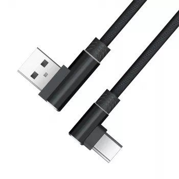 Akasa AK-CBUB39-10BK USB 2.0 laidas – USB-A į USB-C – 1 m – juodas
