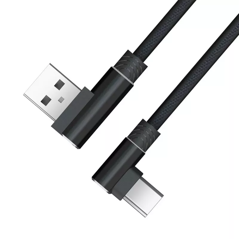 Akasa AK-CBUB39-10BK USB 2.0 laidas – USB-A į USB-C – 1 m – juodas