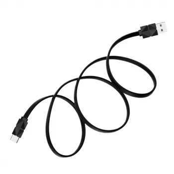 Akasa AK-CBUB43-10BK USB 2.0 laidas – USB-C į USB-A – 1 m – juodas