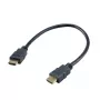 Akasa AK-CBHD25-30BK HDMI 2.0 laidas 0,3 m juodas