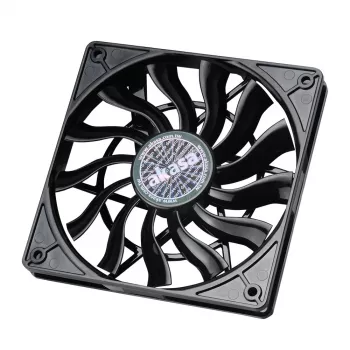 Akasa SlimFan 12015 EBR/PWM 2pcs rinkinys - 30 dB - 600 aps./min.