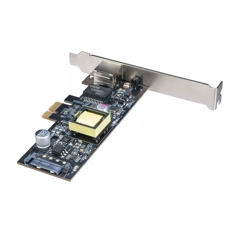 Akasa 2.5G PCIe tinklo plokštė su PoE iki 25,5W
