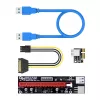Akasa 6 Sets PCIe Riser Adapter Card for GPU Mining X16 to X1