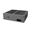 Akasa Ashton T ASUS Tinker Board 3N SBC Case su dviem vieno LAN prievadais, be ventiliatoriaus, juodas aliuminis