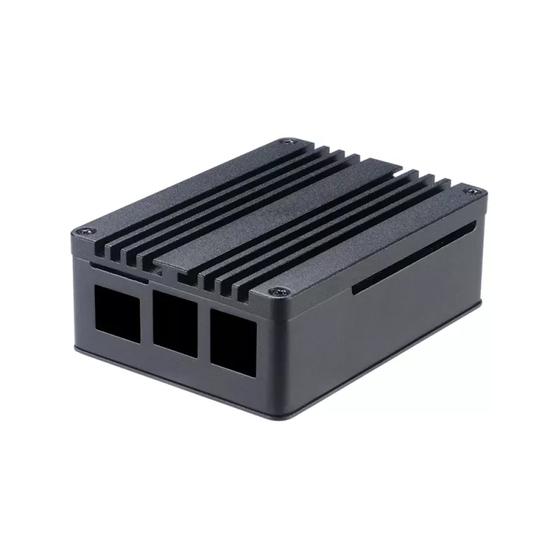 Akasa Raspberry Pi Model 3B+/B Aluminium Case - Black