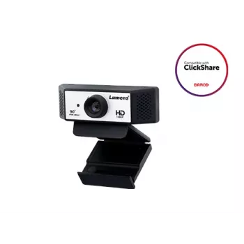 Lumens VC-B2U Full HD USB internetinė kamera vaizdo konferencijoms, 1/2,7 inch 2,13 MP CMOS, 1920 x 1080 esant 30 k/s, 90° vaizdo laukas, du mikrofonai