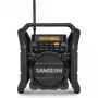 Sangean U-5 DBT (Utility 50) Black - nešiojamas DAB+/FM radijo imtuvas su Bluetooth, IP64, 7W RMS