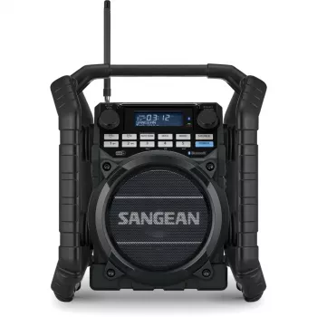 Sangean U-4 DBT+ (Utility 40) nešiojamas DAB+/FM radijo imtuvas su Bluetooth, juodas