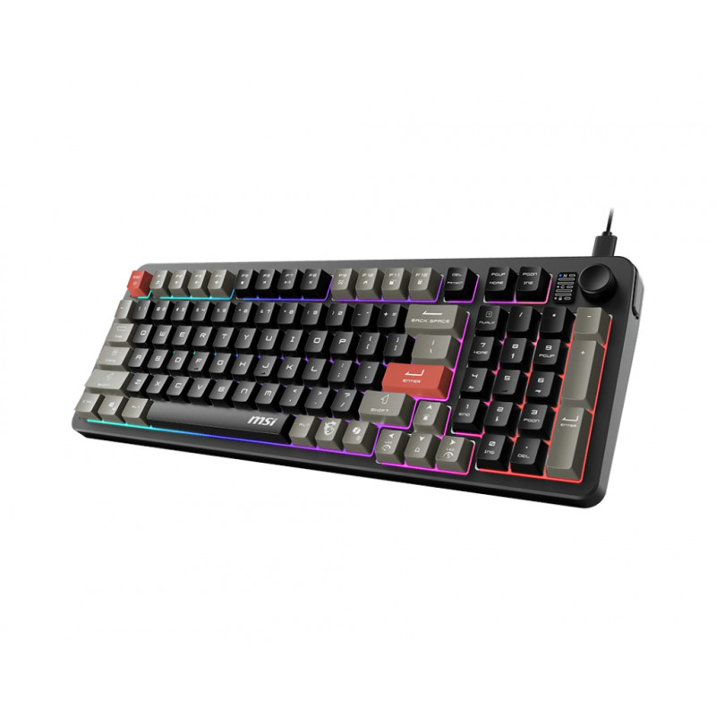 MSI Forge GK110 RGB Gaming Keyboard FR-Layout Black