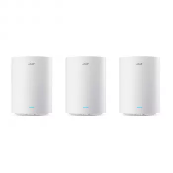 Acer Ovia T360 Wi-Fi 6 Mesh Router Triple Pack (3 vienetai) - AX3000, dviejų juostų, aprėptis iki 7 500 kv. pėd.