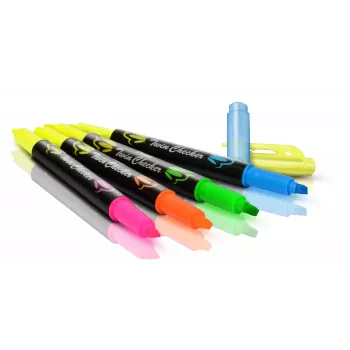 Pentel Twin Checker SLW8-GS žymeklių rinkinys, įvairių spalvų, 8 vnt.