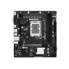 ASRock H610M-Combo II Micro ATX pagrindinė plokštė, LGA 1700, Intel H610, DDR4, HDMI, DisplayPort, D-Sub, Gigabit LAN