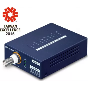 Planet LRP-101CH ilgo nuotolio PoE per koaksialinį kabelį plėtiklis, montuojamas ant sienos, 30W