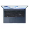 ASUS Vivobook 15 X1504VA-ISSBQ5707W nešiojamas kompiuteris, 15,6 colio Full HD IPS, Intel Core 3 100U, 8GB DDR5, 256GB SSD, Windows 11 Home, prancūziška AZERTY klaviatūra