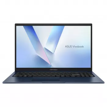 ASUS Vivobook 15 X1504MA-ISSBQ869W nešiojamasis kompiuteris, 15,6 colio, Intel Core 3 304, 8GB DDR5, 256GB SSD, Windows 11 Home, AZERTY (FR) klaviatūra, Quiet Blue