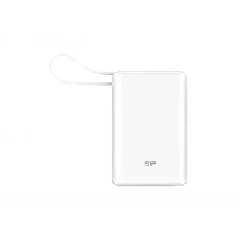 Silicon Power CP10 10000mAh PD USB-A 2xUSB-C Power Bank, White