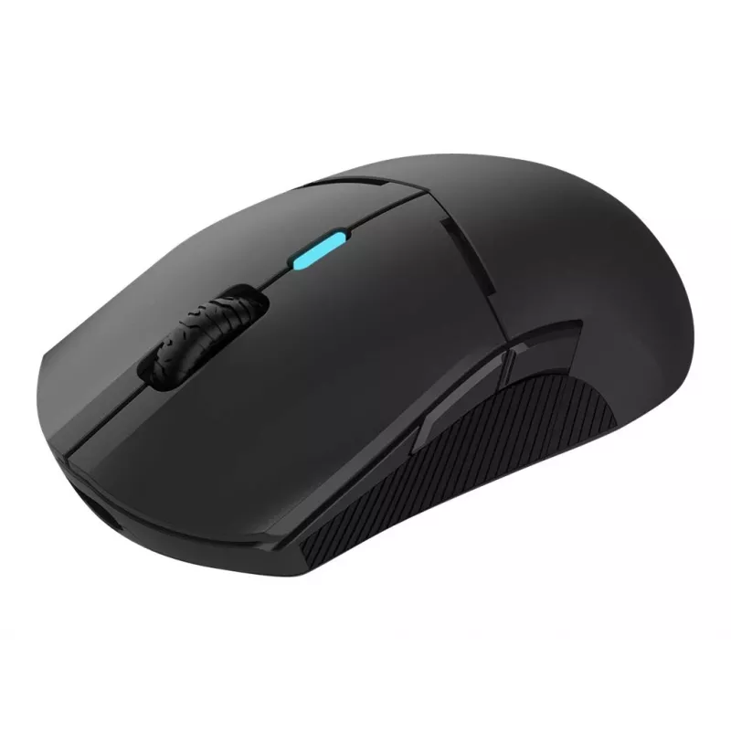 QPAD DX-900 belaidė optinė žaidimų pelė – 8 mygtukai, 12000 DPI, ambidekstrinė, RGB