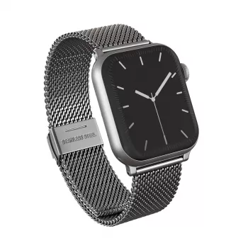 BURGA Metal Mesh Elegance Apple Watch Band 38/40 mm Silver