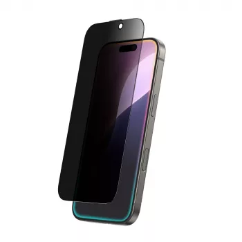 AMAZINGTHING Radix Privacy Glass grūdinto stiklo apsauginis ekrano stiklas, skirtas iPhone 16 Pro