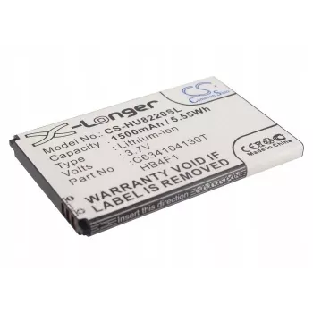 CAMERON SINO Keičiama baterija BL161 HB4F1 HWBAF1 BLT005, skirta Huawei U8230 ir Lenovo A1 (CS-HU8220SL) - 1500mAh 3,7V Li-ion