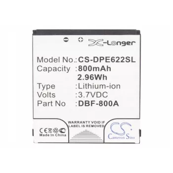 CAMERON SINO Keičiama baterija DBF-800A/800B/800C/800D/800E, skirta Doro PhoneEasy 622 606 520 621 613 631 - CS-DPE622SL