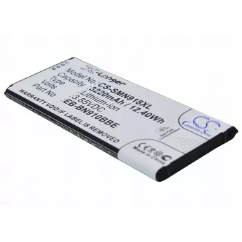 Cameron Sino Battery EB-BN910BBE, skirta Samsung Galaxy Note 4 (3220 mAh, 3,85 V, Li-ion, juoda)