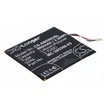 Cameron Sino Battery for Amazon Kindle 7th/8th Gen (MC-265360-03, 58-000083, 58-000151) - 1500mAh