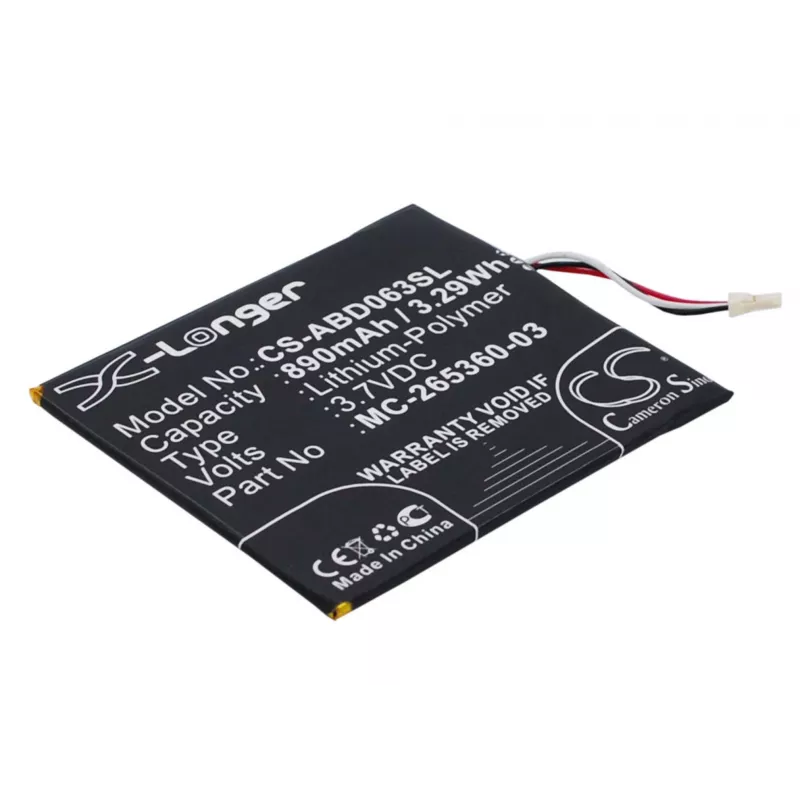 Cameron Sino baterija, skirta Amazon Kindle 7th/8th Gen (MC-265360-03, 58-000083, 58-000151) – 1500mAh
