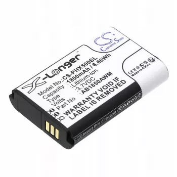 Cameron Sino Baterija AB1850AWM AB1720AWM, skirta Philips Xenium X500 9@9k 9a9k CS-PHX500SL