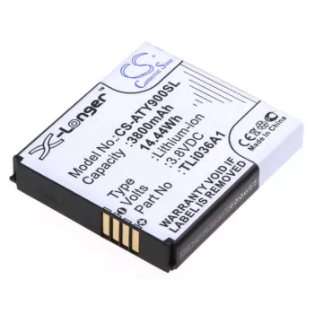 Cameron Sino atsarginė baterija skirta Alcatel One Touch Link Y900, Y900NB, Y901NB 4G+ LTE (tipas TLI036A1 / CS-ATY900SL) - 3600mAh, Li-Po